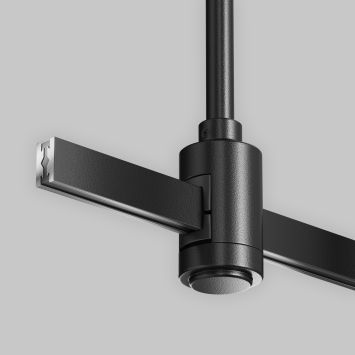 Комплектующие для трековой системы Technical TRA156C-S1-B MAYTONI Accessories for tracks Flarity Черный