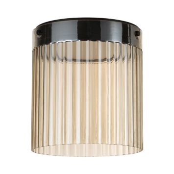 Потолочный светильник ODEON LIGHT 5047/20LC PILLARI черный/светл.янтарный