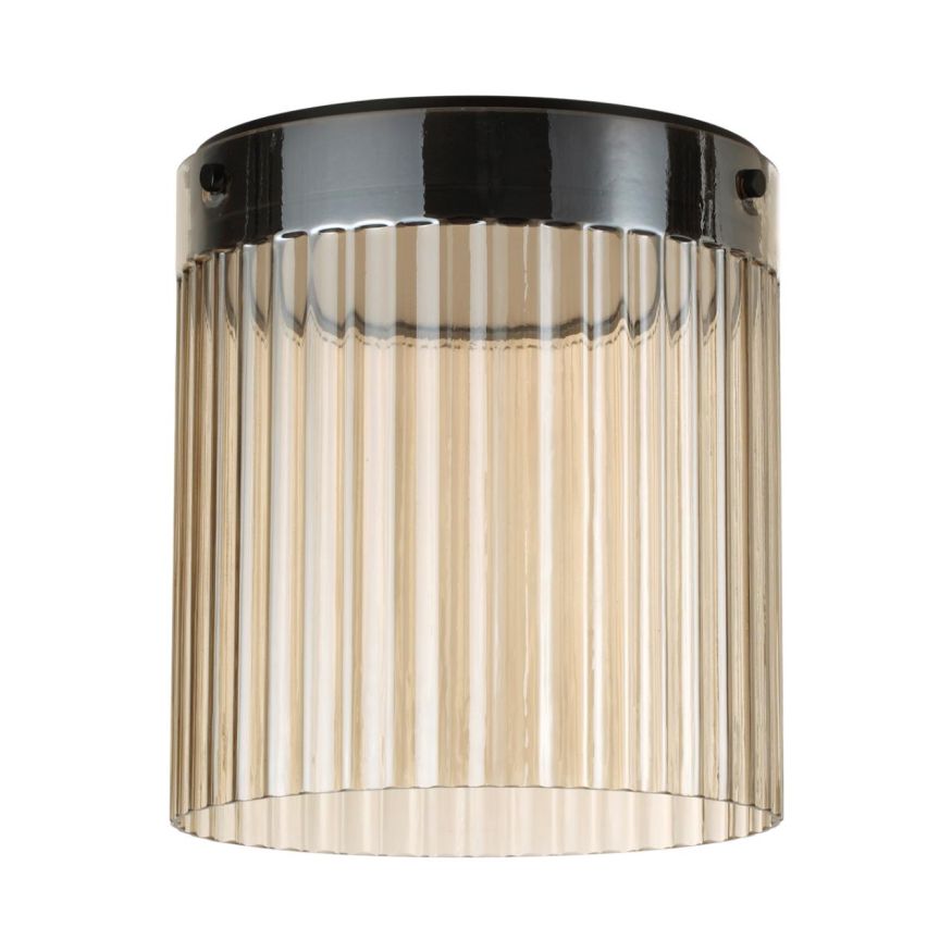Потолочный светильник ODEON LIGHT 5047/20LC PILLARI черный/светл.янтарный