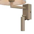 Настенный светильник (бра) Freya FR2057WL-L5BG Freya Butler Бежевый