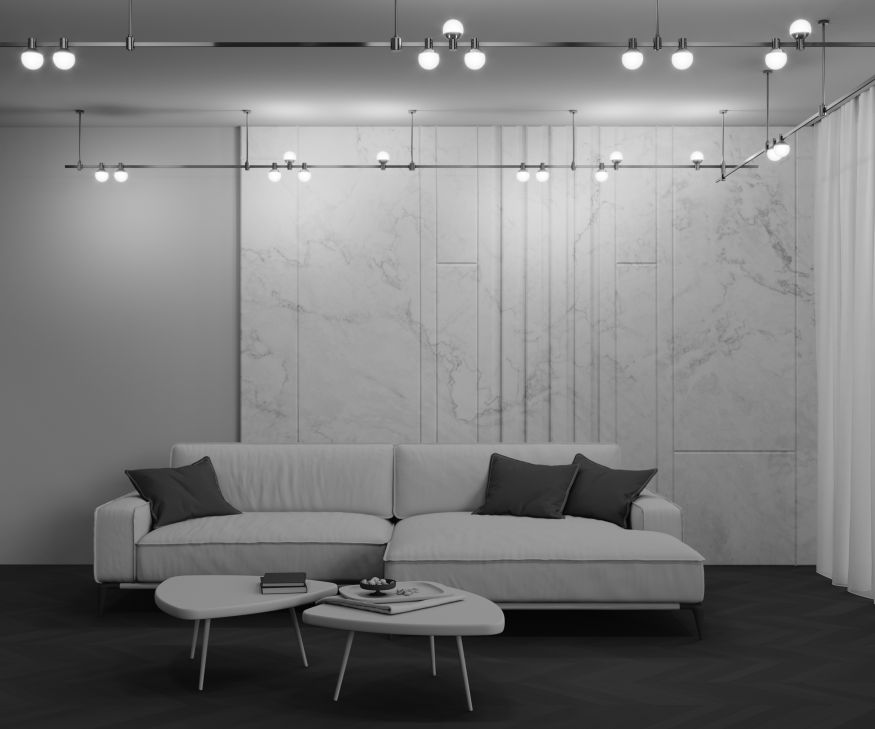 Трековый светильник Technical TR149-1-5W3K-BS MAYTONI Luna Латунь