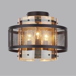 Потолочный светильник LUMION 8007/3C Zarina черный, золотой