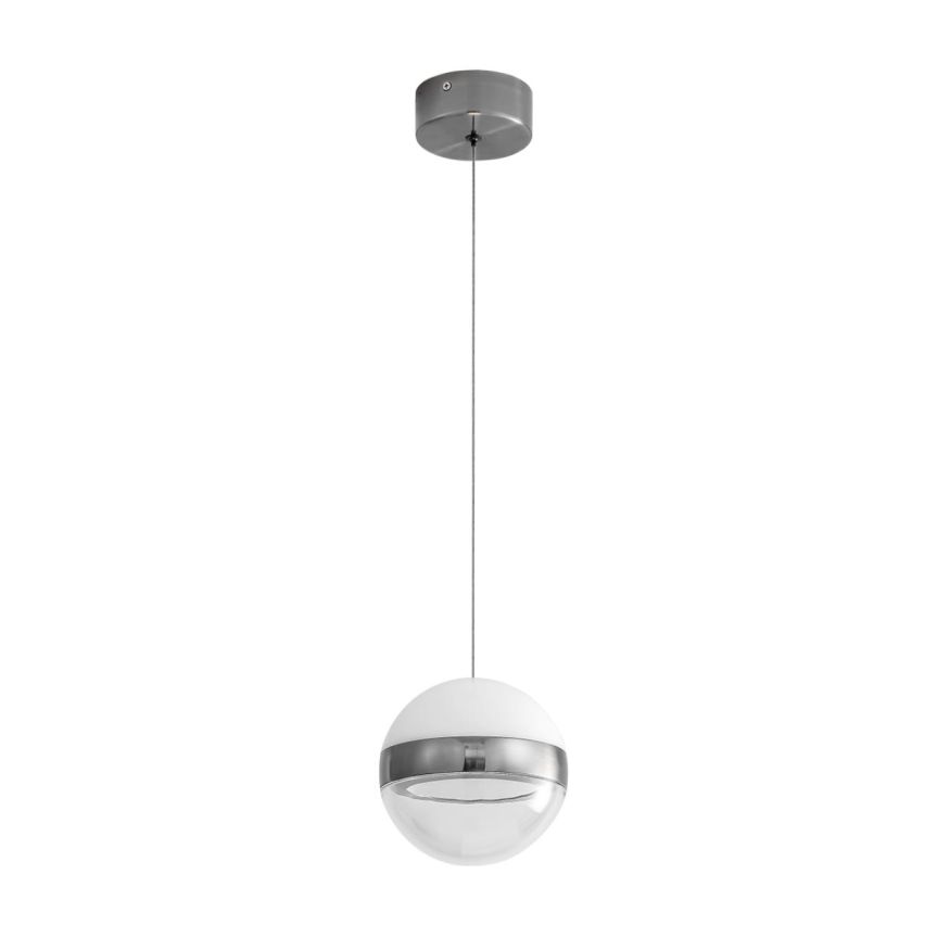 Подвес ODEON LIGHT 5037/9L RONI никель/античная бронза/прозрачн/молочный