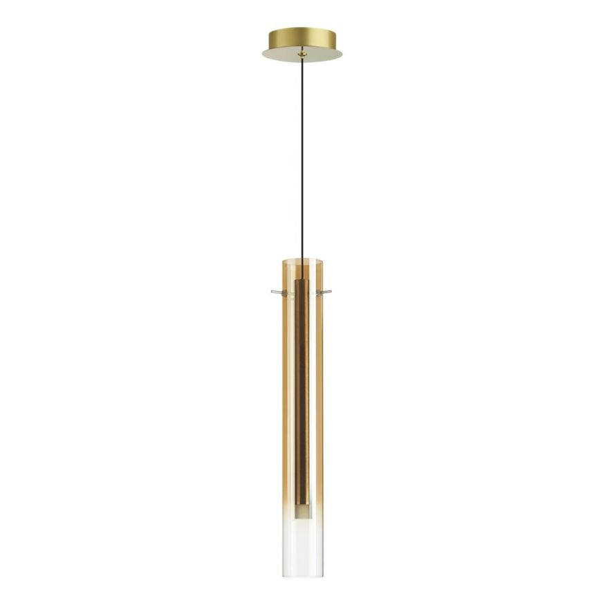 Подвес ODEON LIGHT 5061/5LB SHINY золотой/янтарный