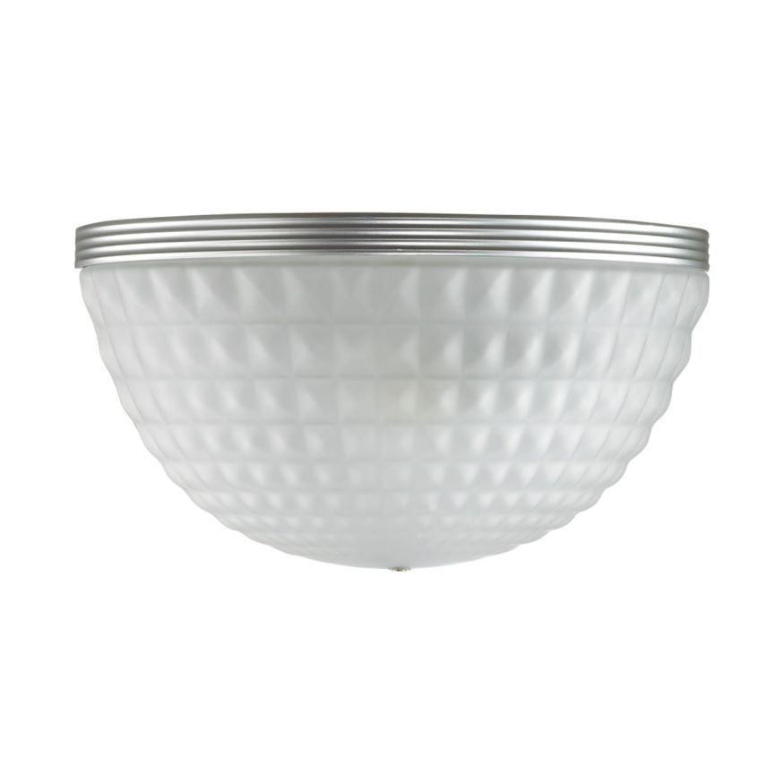 Настенный светильник ODEON LIGHT 4937/1W MALAGA серебристый/белый/стекло