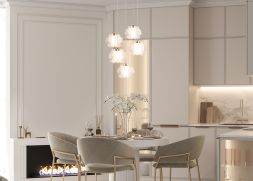 Подвесной светильник Freya FR5579PL-L8BS Freya Flower Латунь