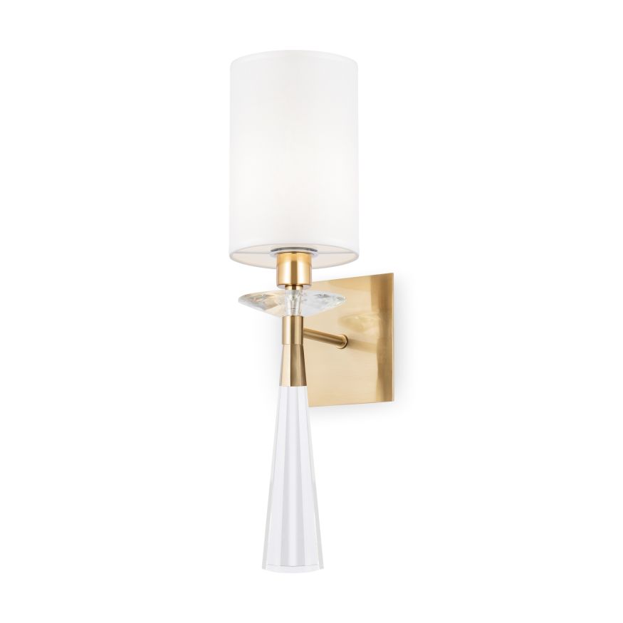 Настенный светильник (бра) Maytoni MOD224WL-01BS Maytoni Bianco Латунь