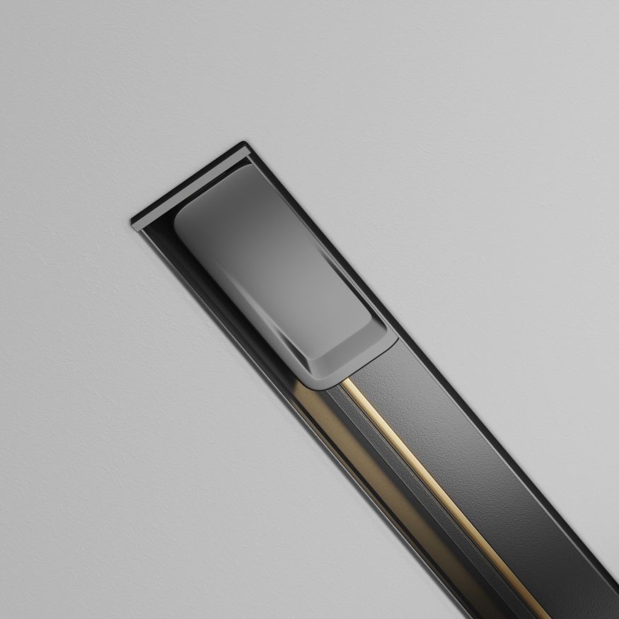 Комплектующие для систем освещения с токоведущими элементами Technical TRA084B-12B-200 MAYTONI Accessories for tracks Radity Черный