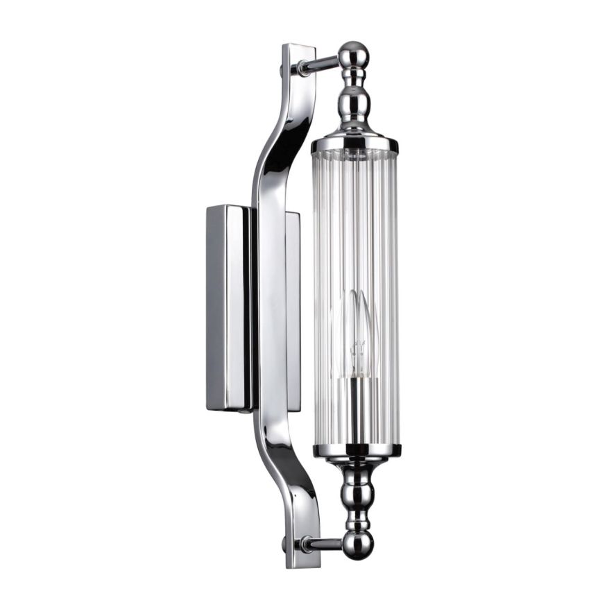 Настенный светильник ODEON LIGHT 4942/1W TOLERO хром/прозрачный/стекло