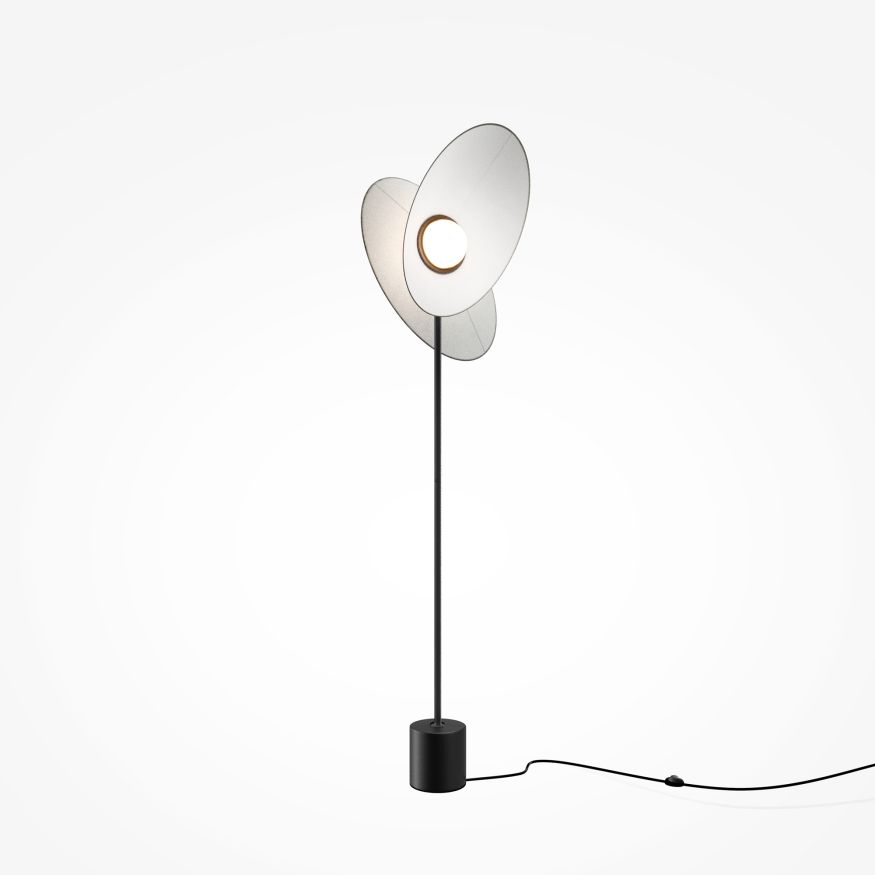 Напольный светильник (торшер) Maytoni MOD396FL-L10W3K Maytoni Evolution Черный