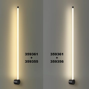 Светильник линейный светодиодный NOVOTECH 359355 VITZ черный