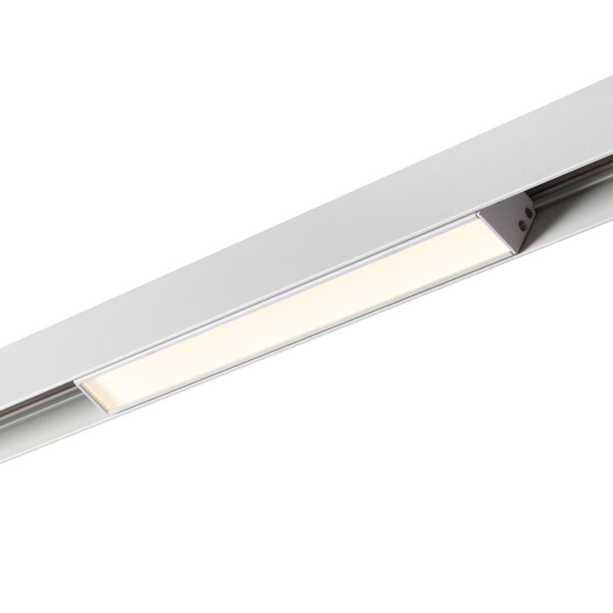 Трековый низковольтный смарт-светильник диммируемый со сменой цв.температуры, (пульт ДУ/Tuya Smart L NOVOTECH 359483 FLUM белый