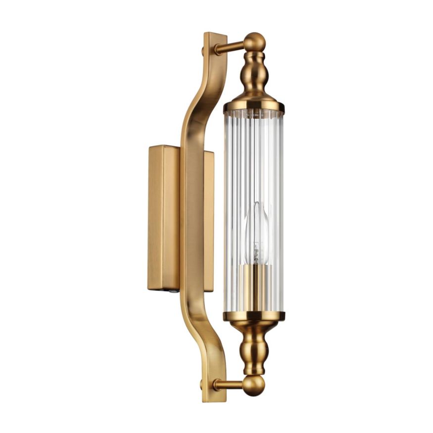 Настенный светильник ODEON LIGHT 4943/1W TOLERO бронзовый/прозрачный/стекло