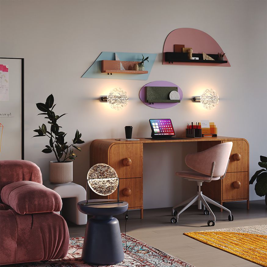 Настенный светильник (бра) Maytoni MOD387WL-L8CH3K Maytoni Mangata Хром