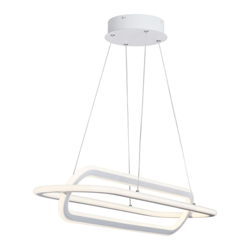 Светильник подвесной светодиодный диммируемый, в комплекте беспроводной пульт ДУ, длина провода 2м NOVOTECH 359172 ONDO белый