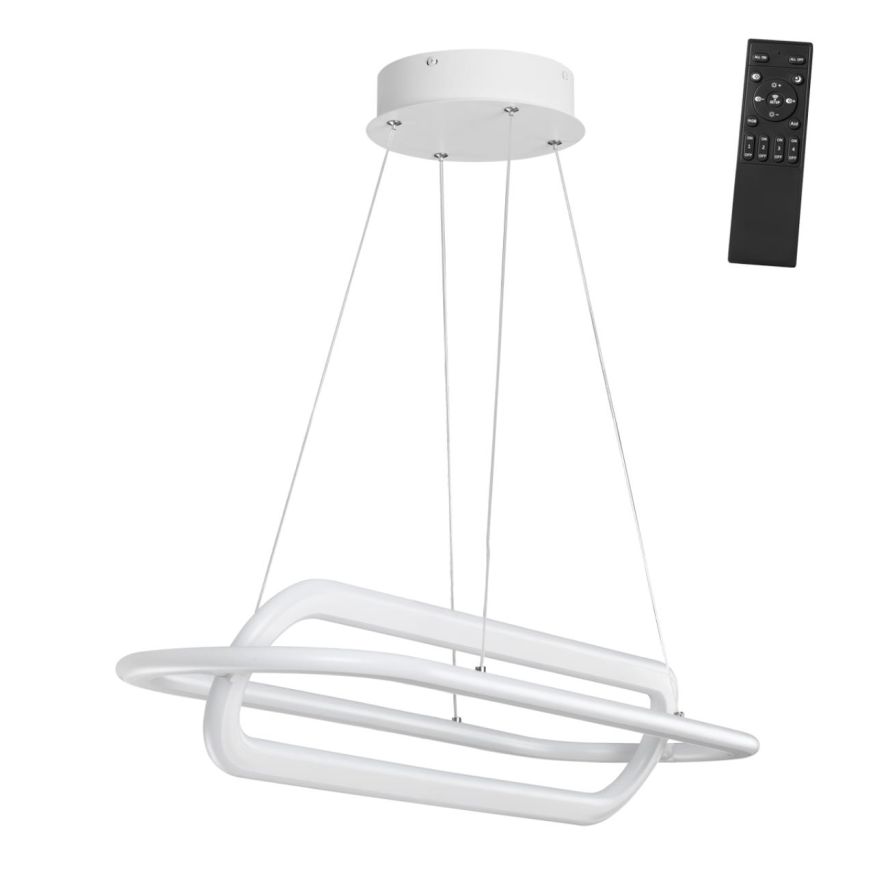 Светильник подвесной светодиодный диммируемый, в комплекте беспроводной пульт ДУ, длина провода 2м NOVOTECH 359172 ONDO белый