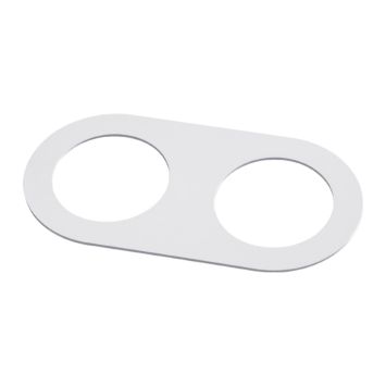 Рамка декоративная к артикулам 357585-357587, 357589, 357909-357910 NOVOTECH 357915 METIS белый