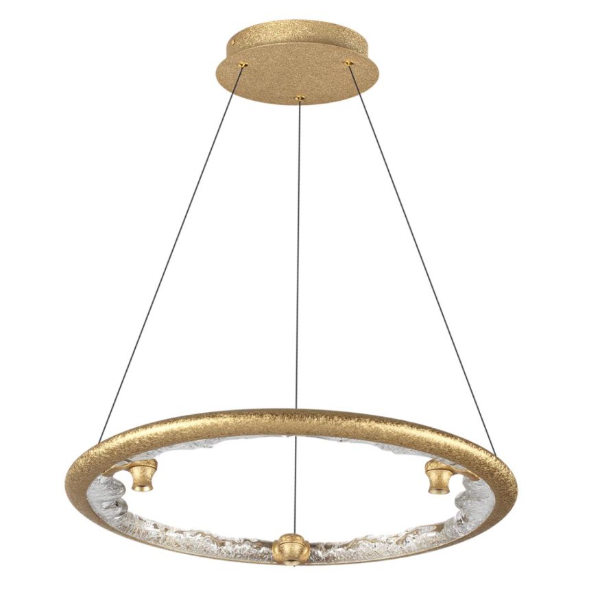 Подвесной светильник ODEON LIGHT 7002/44L CAYON золотой