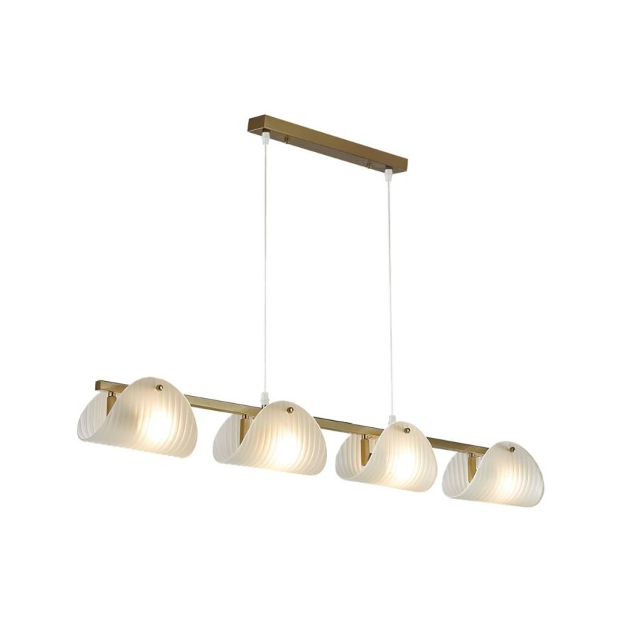 Люстра потолочная LUMION 6571/4C FIORO медный, белый