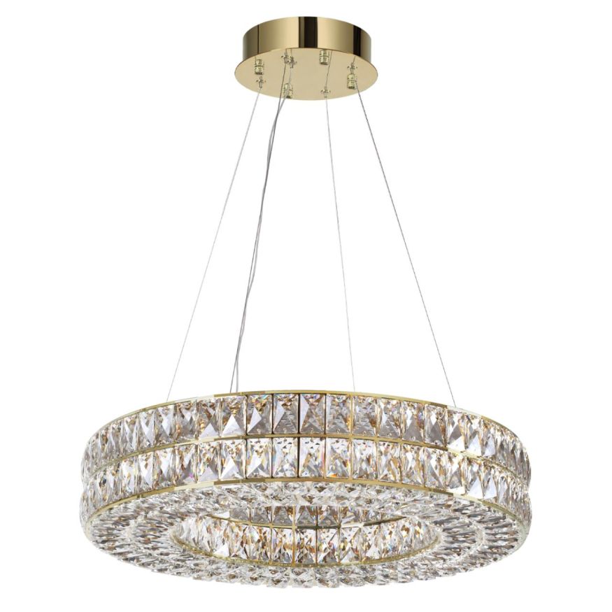 Люстра ODEON LIGHT 4926/52L PANTA золотой/прозрачный