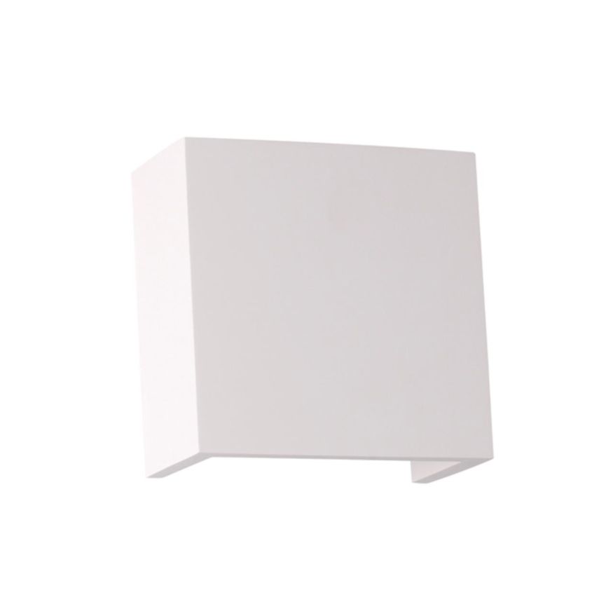 Настенный светильник ODEON LIGHT 3883/1W GIPS белый гипсовый