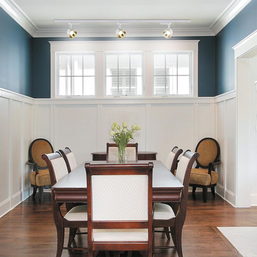 Трехфазный трековый светодиодный светильник NOVOTECH 358716 KNOF корпус белый/рефлектор золото