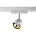 Трехфазный трековый светодиодный светильник NOVOTECH 358716 KNOF корпус белый/рефлектор золото