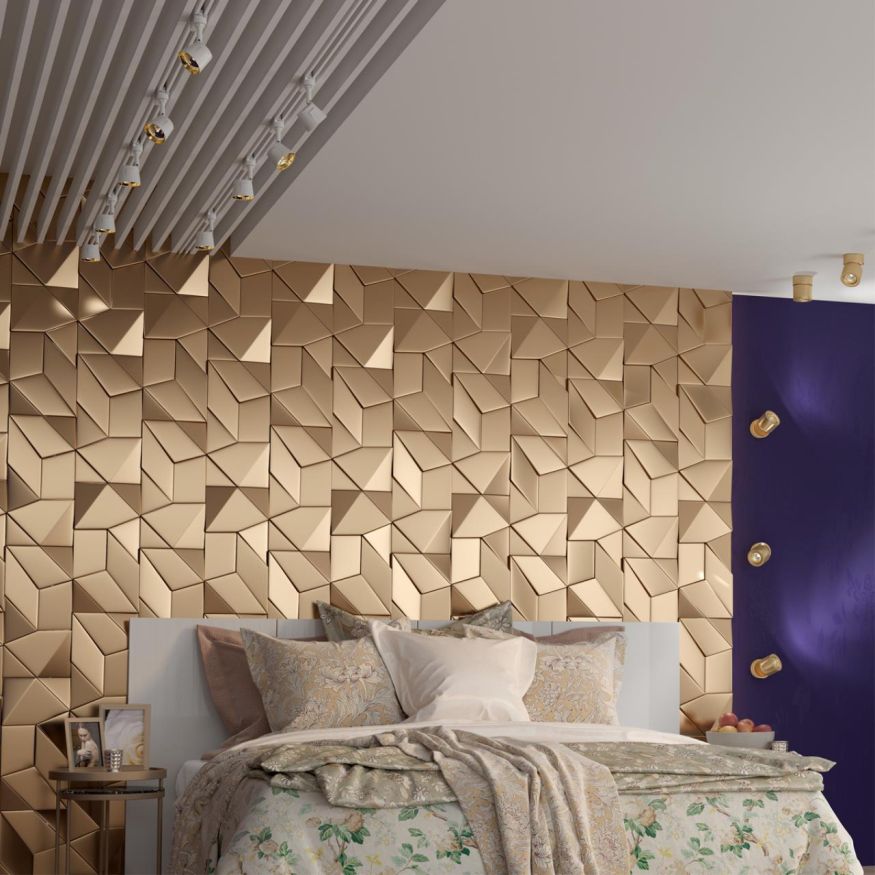 Трехфазный трековый светодиодный светильник NOVOTECH 358716 KNOF корпус белый/рефлектор золото