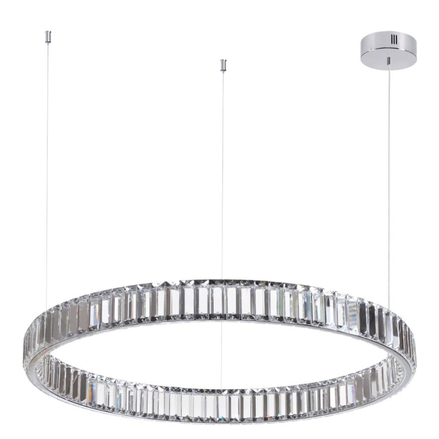 Люстра ODEON LIGHT 4930/45L Vekia хром/прозрачный/металл/хрусталь
