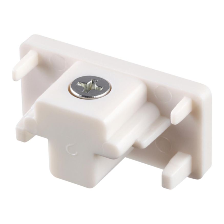 Заглушка для однофазного трехжильного шинопровода NOVOTECH 135016 белый