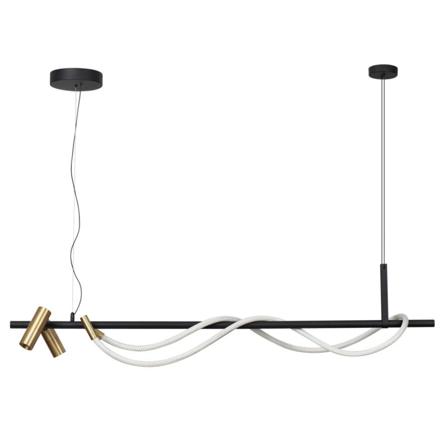 Подвесной светильник ODEON LIGHT 4397/30L CORDA черный