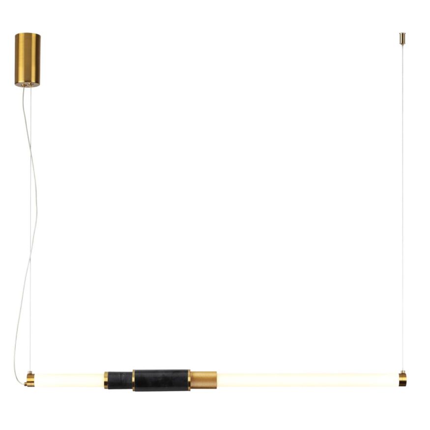 Подвесной светильник ODEON LIGHT 4361/14L MARMI изумрудн.мрамор/антич. бронза/металл