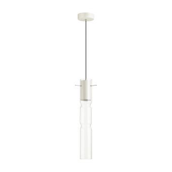 Подвес ODEON LIGHT 5059/5LB SCROW белый/прозрачный