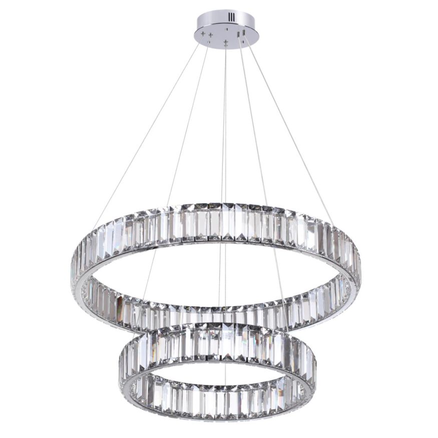 Люстра ODEON LIGHT 4930/60L Vekia хром/прозрачный/металл/хрусталь
