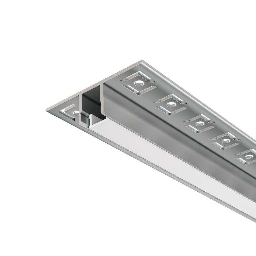 Профиль Led Strip ALM-5313B-S-2M MAYTONI Встраиваемый со скрытым фланцем профиль Серебро