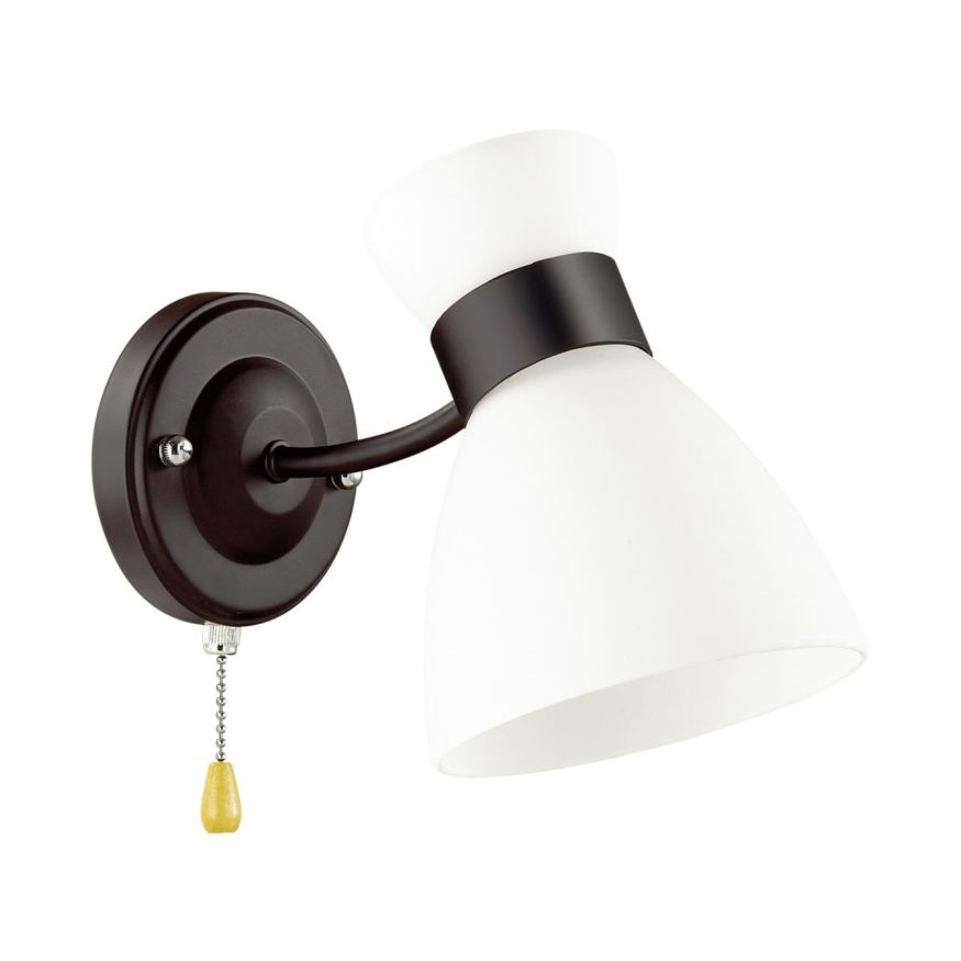 Бра LUMION 4534/1W WILMA черный, белый