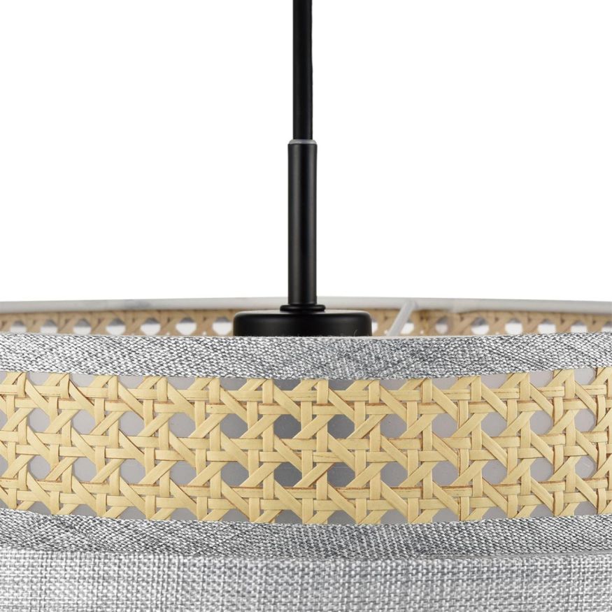 Светильник подвесной LUMION 8043/1 LAUNA черный, серый, бежевый