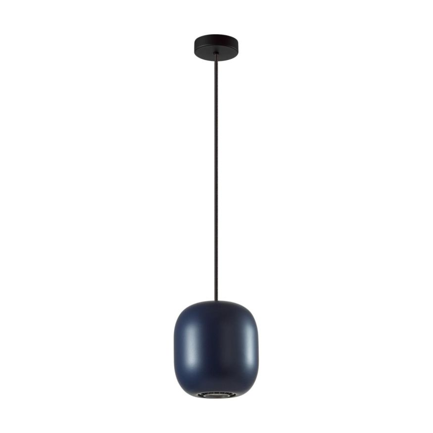 Подвес ODEON LIGHT 5060/1CA COCOON черный/темн.синий