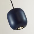 Подвес ODEON LIGHT 5060/1CA COCOON черный/темн.синий