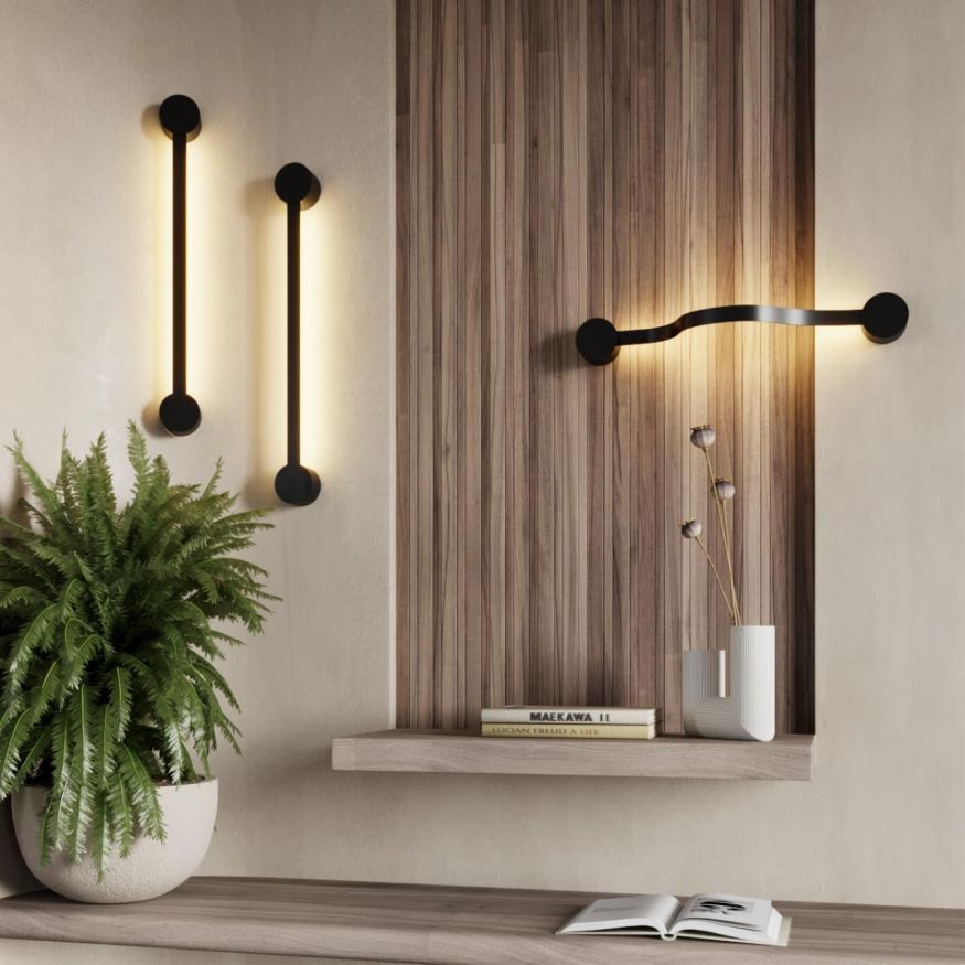 Настенный светильник ODEON LIGHT 6667/12WL STICH черный