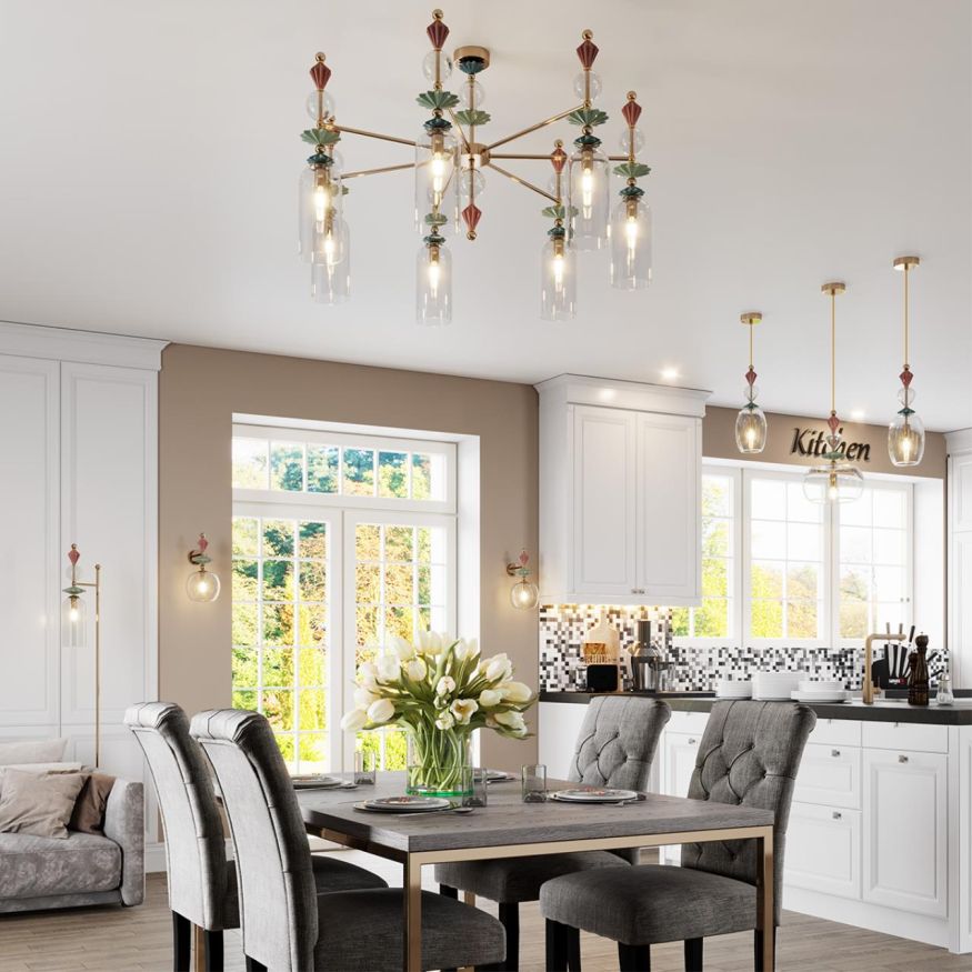 Бра ODEON LIGHT EXCLUSIVE 4855/1WA BIZET золото/разноцветный