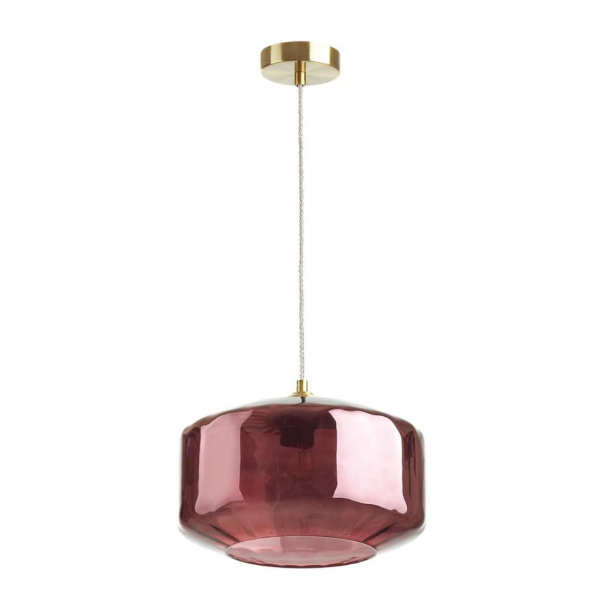 Подвес ODEON LIGHT 4782/1 BINGA бордовый/бронзовый
