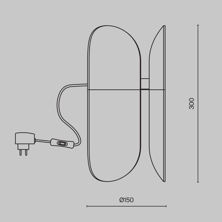 Настольный светильник Maytoni MOD416TL-L6BR3K Maytoni Insight Черный