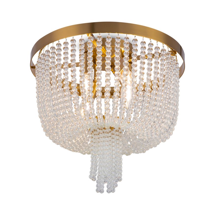 Потолочный светильник Freya FR1008CL-04BS Freya Ornament Латунь