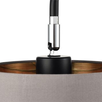 Настольная лампа LUMION 8037/1T ELSA черный, серый