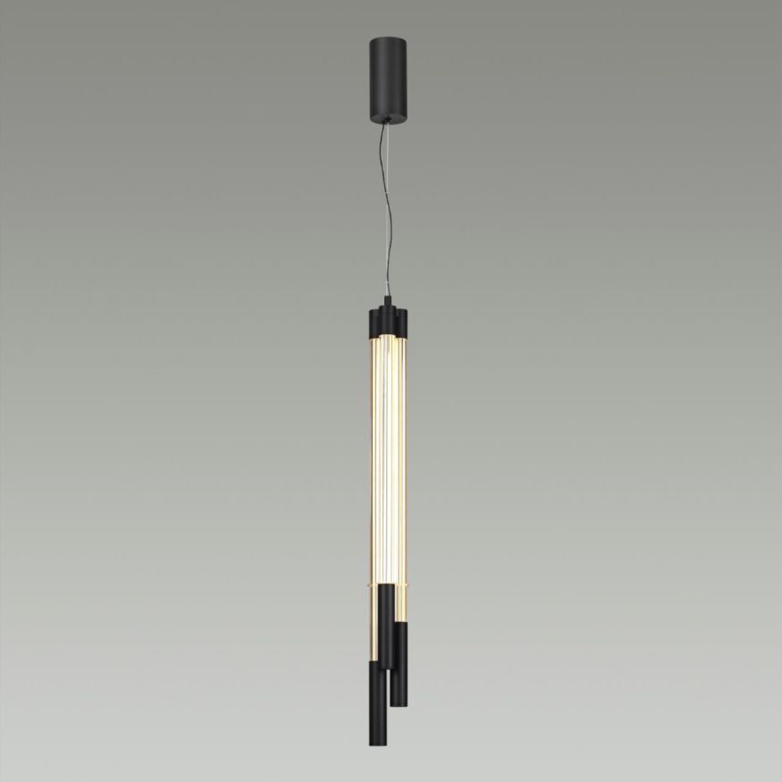 Подвесной светильник ODEON LIGHT 4393/30L ANTA металл/черный