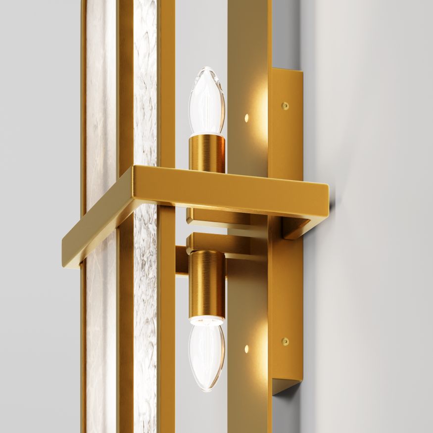 Настенный светильник (бра) Maytoni MOD099WL-02G2 Maytoni Marmo Латунь