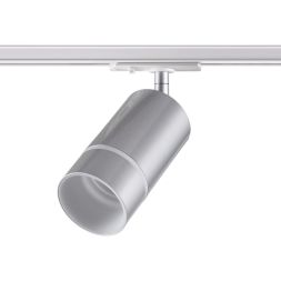Светильник трековый однофазный трехжильный NOVOTECH 370779 ELINA серебро