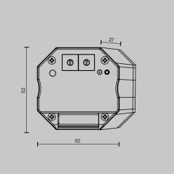Диммер Lighting control 721047 Lighting control Диммеры Белый