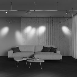 Трековый светильник Technical TR144-1-5W3K-W-PT MAYTONI Focus Led Платина